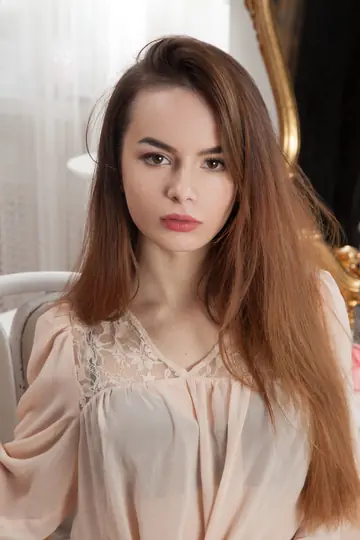 Petite Redhead in Panties Spreads Her Shaved Pussy in a Chair