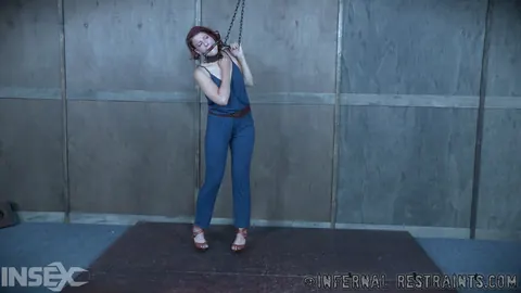 Kel Bowie: Thick Redhead Restrained and Fucked Anally in a Dungeon – photo 11 of 14