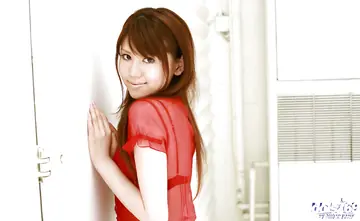 Nanami Wakase – Thick Asian Babe Flashes Her Tits and Ass in a Skirt