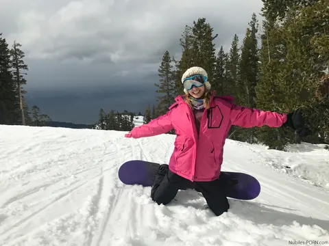 Kristen Scott: Two Skinny Women Pose on the Ski Slopes in Boots – photo 12 of 16