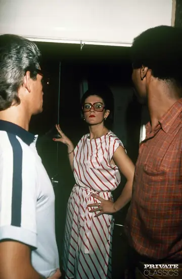 Short-Haired Brunette Takes Interracial Anal and a Facial on Glasses