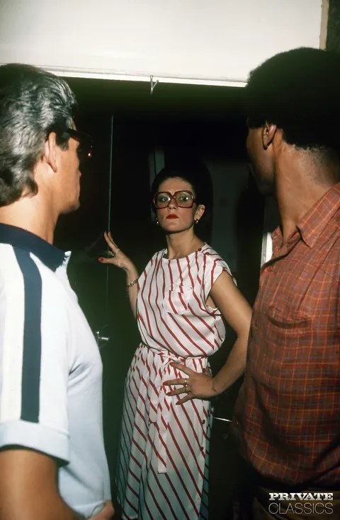 Short-Haired Brunette Takes Interracial Anal and a Facial on Glasses – photo 1 of 12
