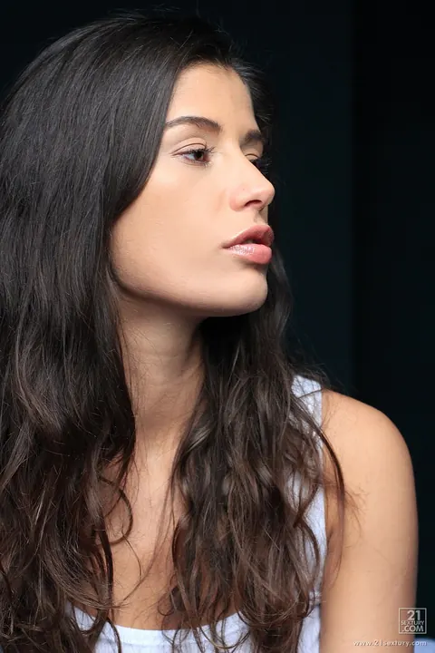 Valentina Canali: European Brunette Undresses and Fucks Outdoors – photo 17 of 17