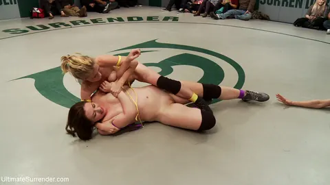 Odile: Two MILFs Wrestle in Bikinis and Glasses for a Lesbian Threesome – photo 18 of 21