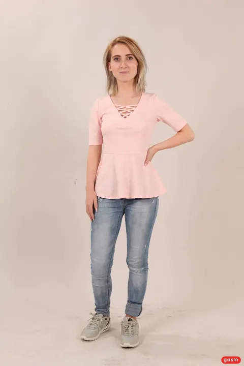Lou Nesbit: Slim German Blonde Sucks and Rides Him in Jeans and Socks – photo 6 of 15
