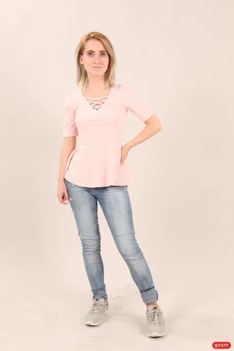 Lou Nesbit: Slim German Blonde Sucks and Rides Him in Jeans and Socks – photo 4 of 15