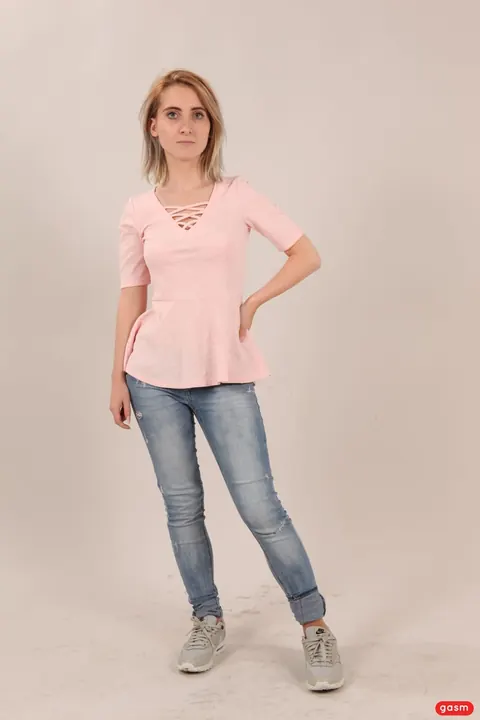Lou Nesbit: Slim German Blonde Sucks and Rides Him in Jeans and Socks – photo 10 of 15