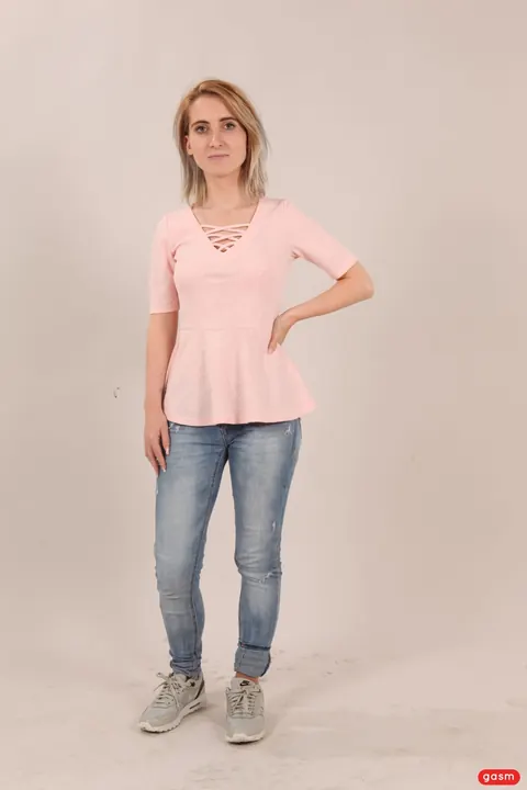 Lou Nesbit: Slim German Blonde Sucks and Rides Him in Jeans and Socks – photo 7 of 15