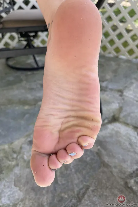 Corra Cox: Amateur Brunette Flashes Her Puffy Pussy and Feet in Uniform Outdoors – photo 14 of 21