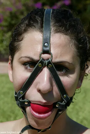Dee Williams – Blonde and Brunette MILFs Hogtied Naked in Bondage