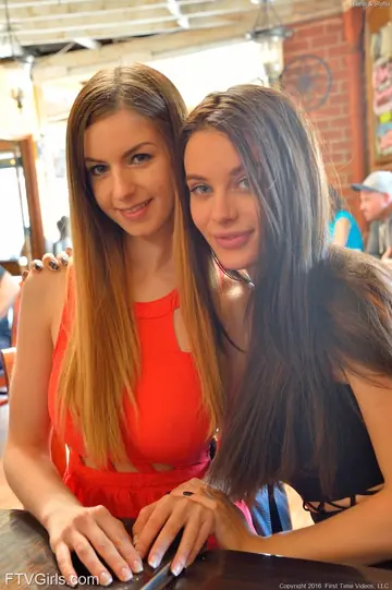 Lana Rhoades – Busty British Lesbians Flash Asses and Fuck with a Dildo Outdoors