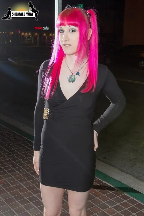 Asian Trans Woman Kicks Off Her Heels and Poses Nude – photo 3 of 16