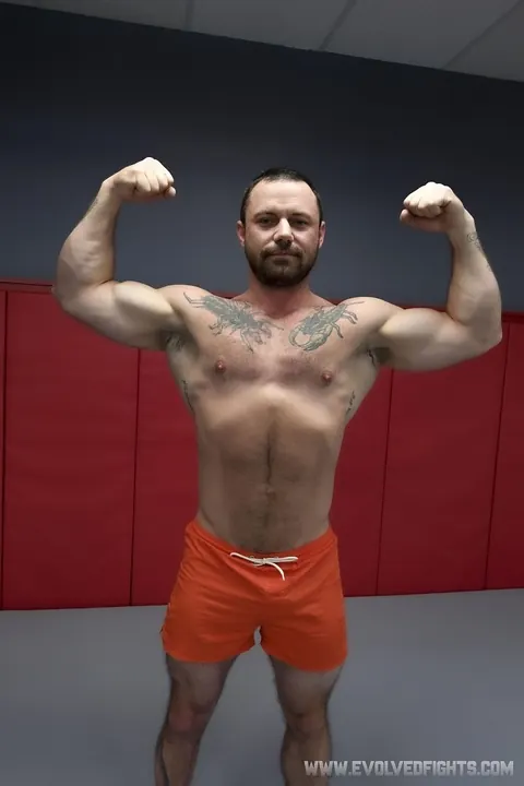 Misty Meaner: Busty Tattooed MILF Wrestles Then Takes Anal in the Gym – photo 4 of 21
