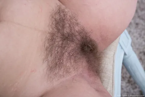 Jodie Dallas: Blonde BBW Strips and Spreads Her Hairy Pussy – photo 11 of 16