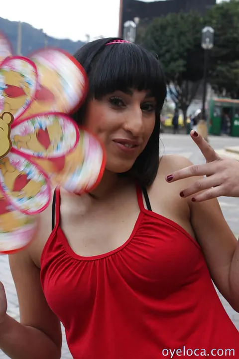 Isabel Torvos: Short-Haired Latina Pulls Panties Aside and Fingers Her Pussy Outdoors – photo 3 of 16