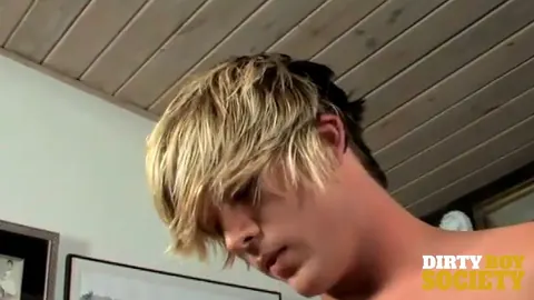Blond Twink Sucks Older Man Before They Fuck – photo 8 of 21