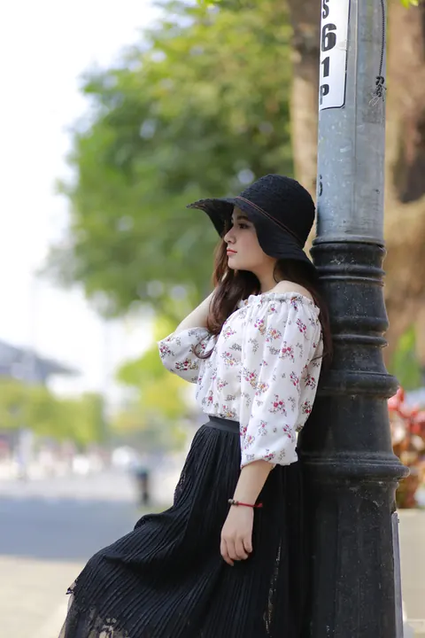 Petite Asian Brunette Flashes Her Pussy and Ass on Public Street – photo 15 of 21