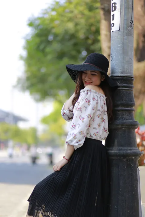 Petite Asian Brunette Flashes Her Pussy and Ass on Public Street – photo 16 of 21