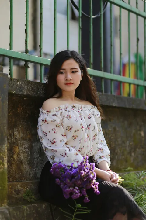 Petite Asian Brunette Flashes Her Pussy and Ass on Public Street – photo 4 of 21