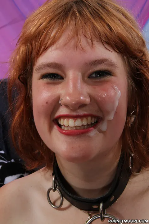 BBW Redhead Deepthroats Huge Cock and Gets Fucked – photo 21 of 21