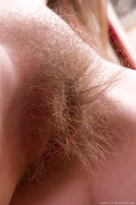 Hairy Woman Strips and Spreads Her Pussy in Close-Up – photo 15 of 18