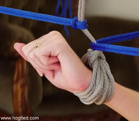 Rhiannon Bray: Redhead PAWG Bound in Restraints and Spread Wide – photo 5 of 21