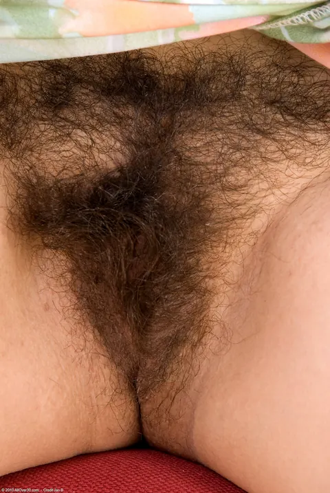 Short-Haired MILF with Big Tits Spreads Her Hairy Pussy – photo 3 of 20