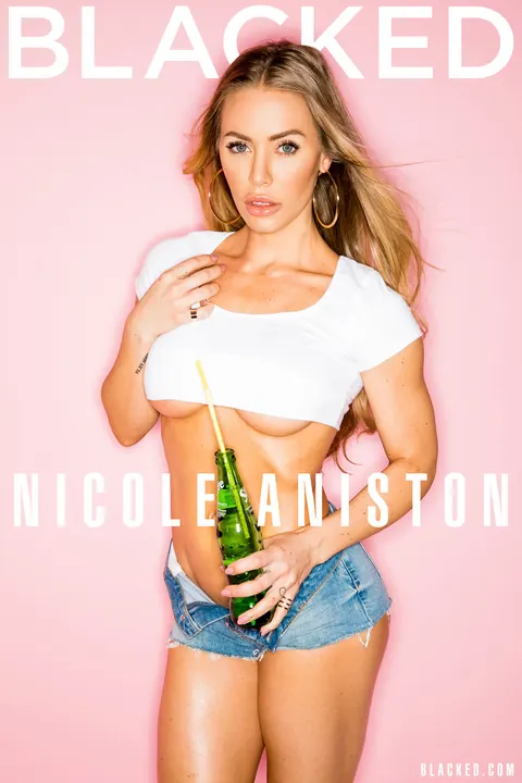 Nicole Aniston: Busty Blonde in Stockings Takes Two Men in Anal Threesome – photo 2 of 20