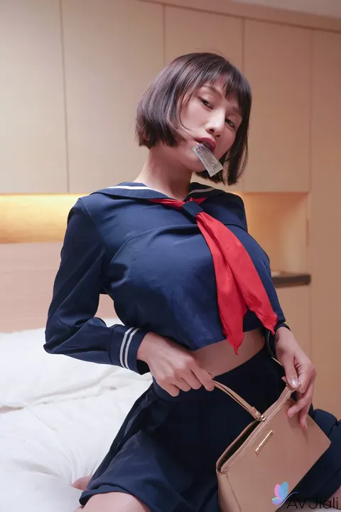Busty Chinese Brunette in Uniform Gets Fucked Doggy Style – photo 19 of 20