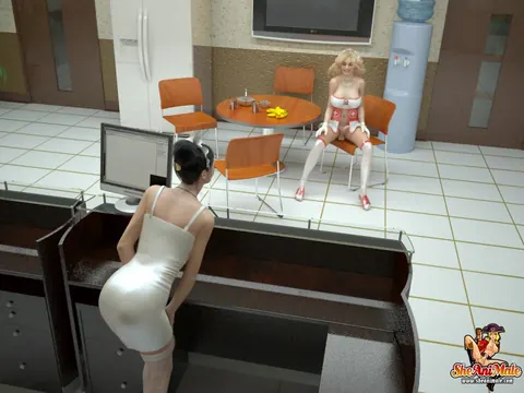 Busty Trans Nurse Fucks Her Partner After Kissing – photo 2 of 17