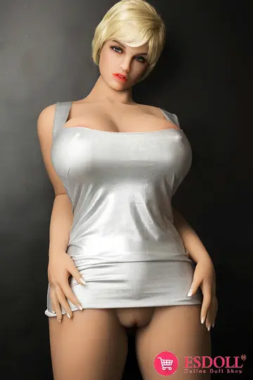 Blonde Strips Nude and Poses Her Curves