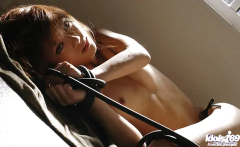 Mai Kitamura: Asian Woman with Big Natural Tits Bound and Exposed – photo 4 of 13