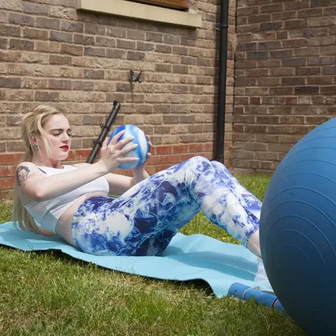 Carly Rae: Busty European Blonde Gives a Blowjob Outdoors – photo 3 of 15