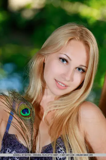 Blonde Russian Strips Out of Her Lingerie Outdoors