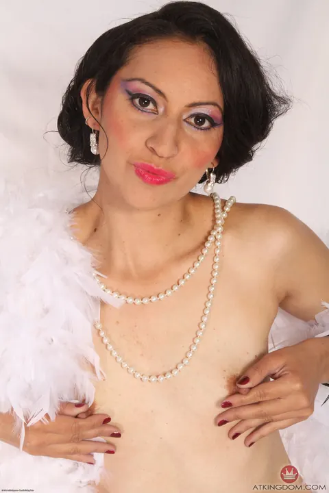 Petite Mature Latina Undresses and Shows Her Body – photo 2 of 21