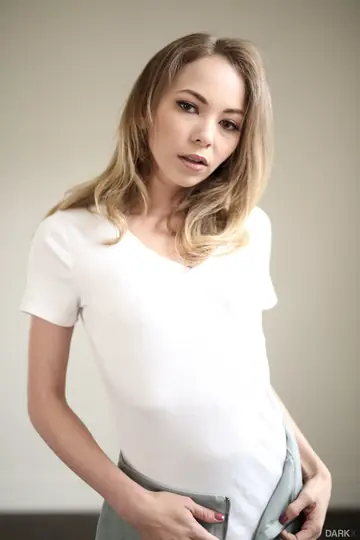 Angel Smalls – Petite Blonde Sheds Her Pantyhose for BBC Anal Doggy