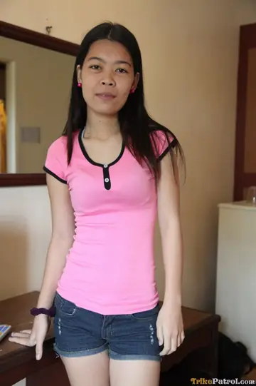 Asian Woman Gives a Blowjob and Rides Cowgirl in the Bedroom