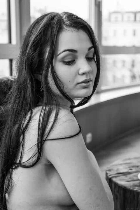 Celeste Blue: Czech Brunette with Small Natural Tits Spreads Her Pussy – photo 20 of 21