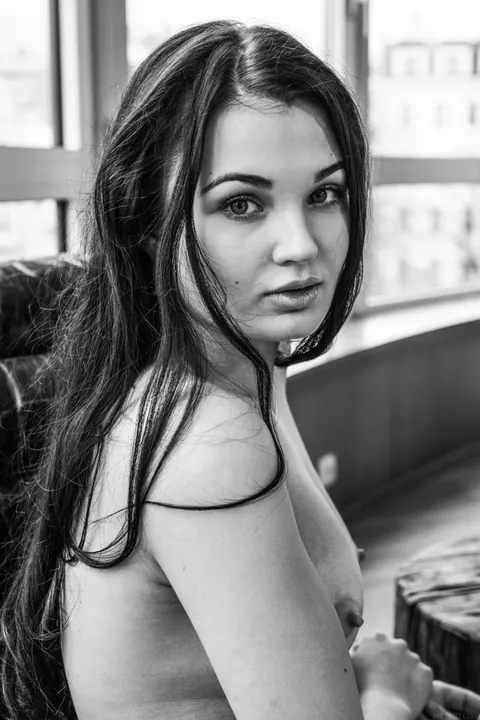 Celeste Blue: Czech Brunette with Small Natural Tits Spreads Her Pussy – photo 21 of 21