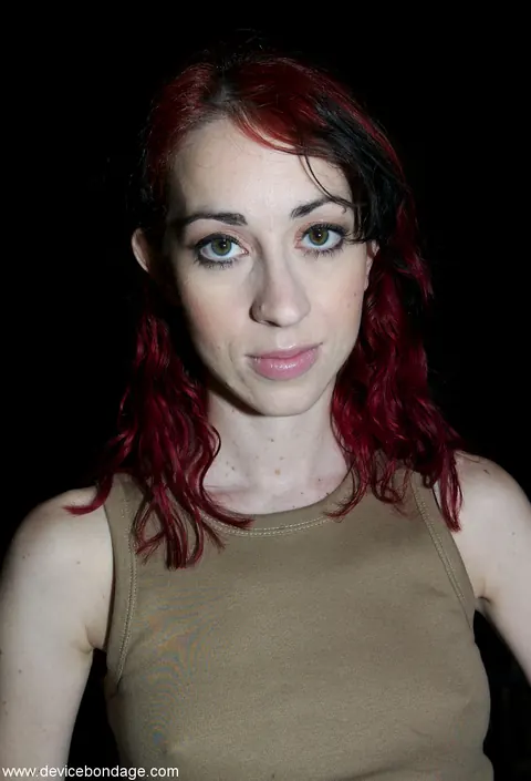 Mina Meow: Pale Redhead MILF Bound in a Skirt and Heels – photo 4 of 9