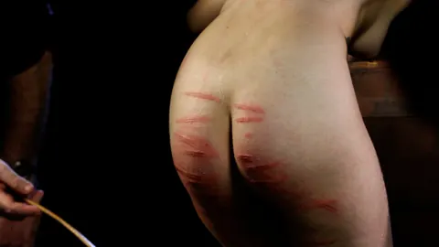 Woman with Small Tits Bound and Whipped on Her Ass – photo 12 of 21
