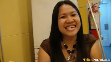 Filipina MILF Sucks Cock and Gets Fucked