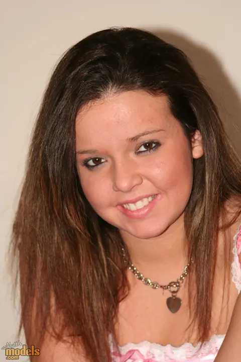 Emma Heart: Busty Brunette in Lingerie Shows Her Pierced Shaved Pussy – photo 3 of 16