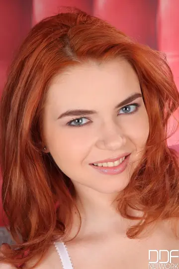 Marina Visconti – Busty Russian Brunette and Redhead Share Lesbian Play