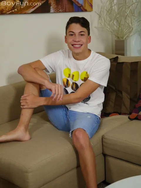 Guy Strips Nude and Shows His Cock and Balls – photo 1 of 21