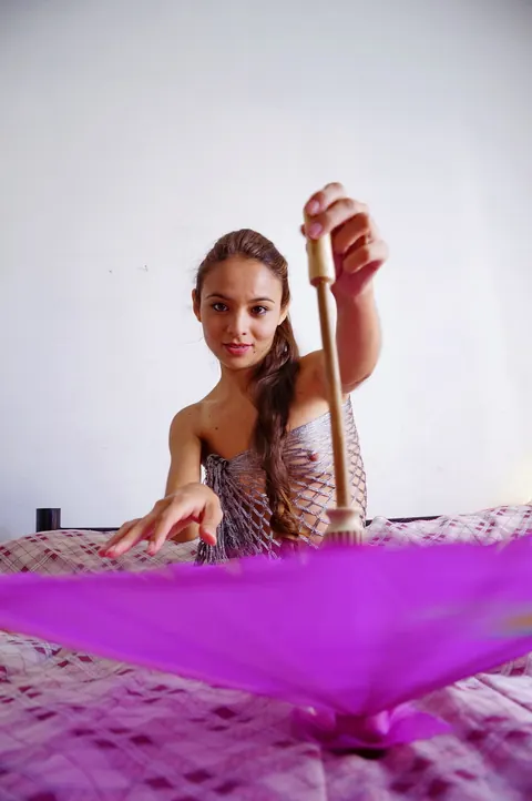 Amabielle: Tall Brunette Fingers Her Ass and Spreads Wide – photo 2 of 21