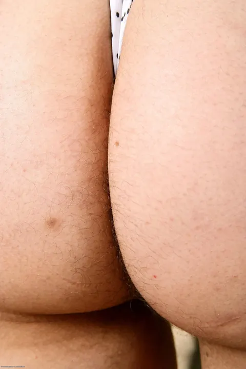 Curvy MILF with Short Curly Hair Pulls Panties Aside – photo 13 of 21
