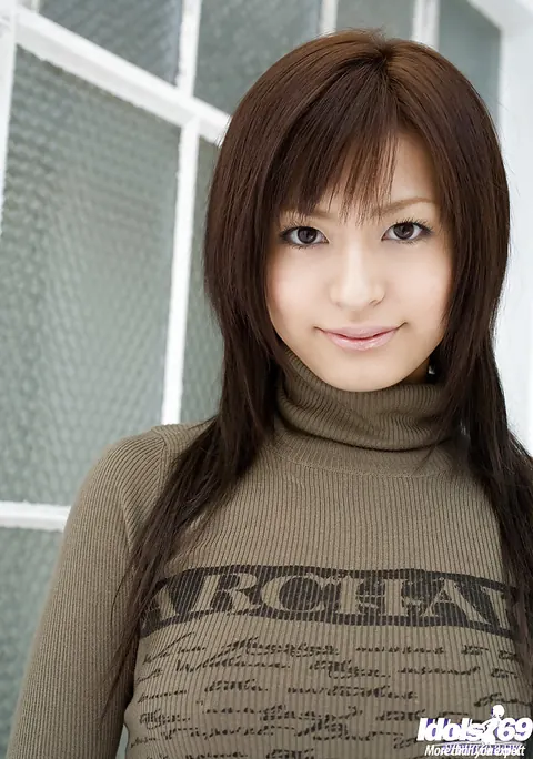 Misaki Mori: Japanese Brunette Shows Her Hairy Pussy and Tits in Panties – photo 2 of 15