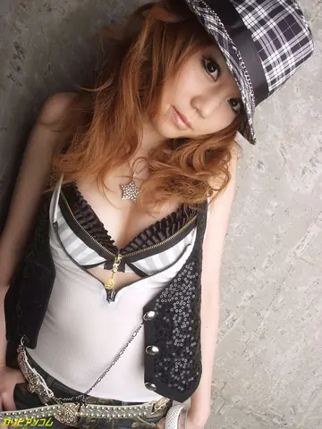 Petite Japanese Brunette Uses a Vibrator and Takes a Creampie in a Threesome