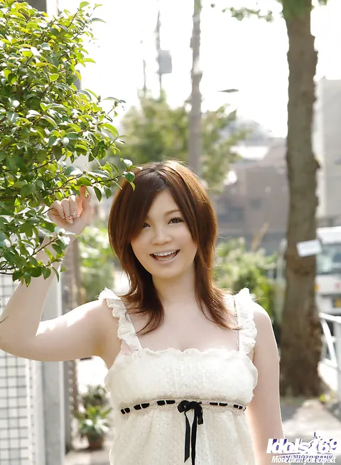 Nami Ogawa: Asian Brunette Reveals Her Big Natural Tits and Hairy Pussy in Boots – photo 2 of 12